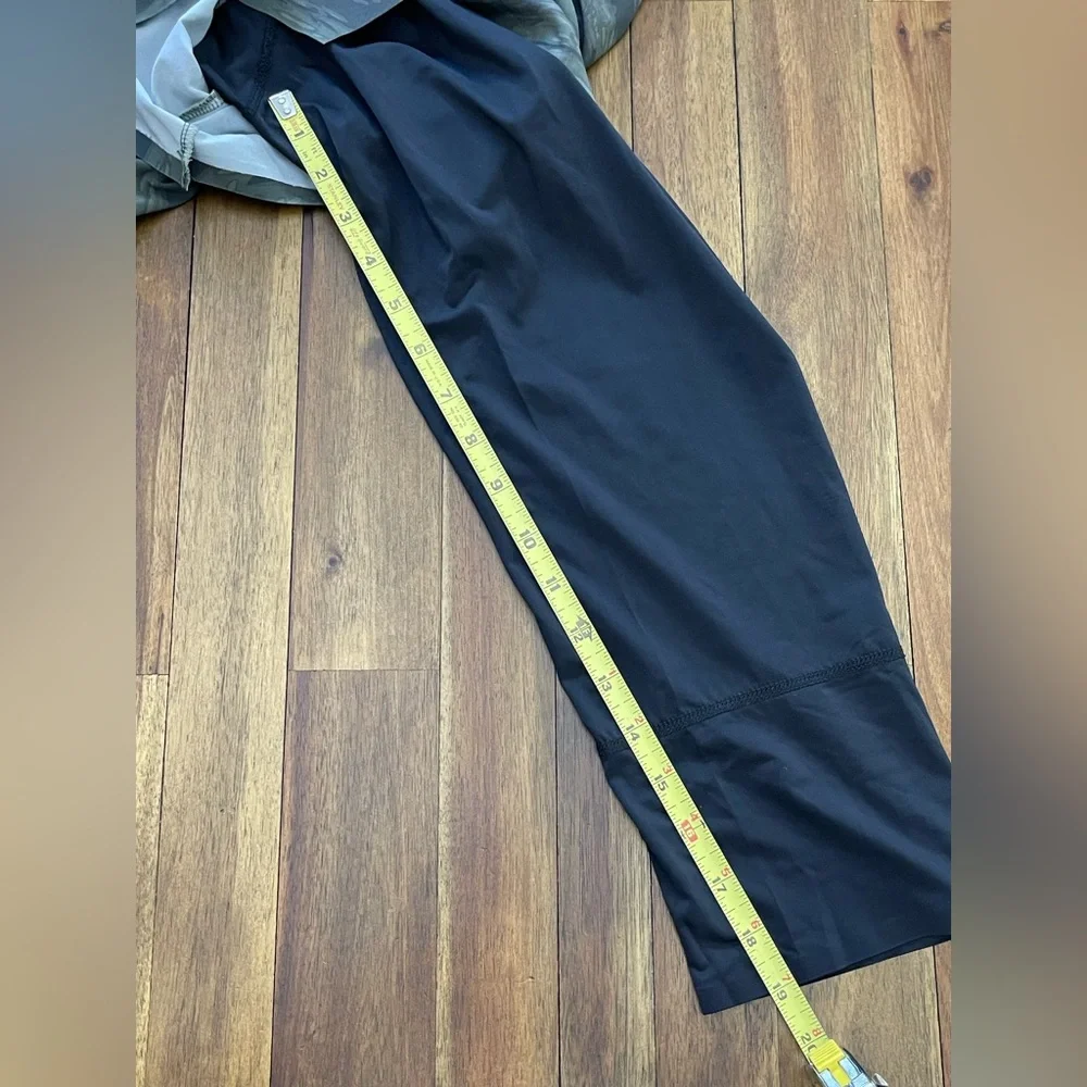 Darc Sport Wolves Camo Layered Athletic Shorts with Black compression Leggings